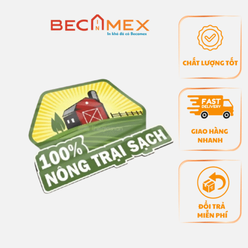 In tem nhãn mẫu M303