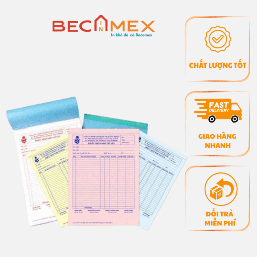 Biểu Mẫu Carbonless 2 Liên