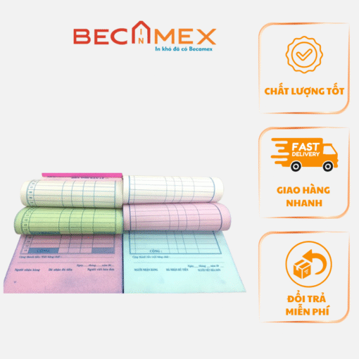 Biểu Mẫu Carbonless 3 Liên