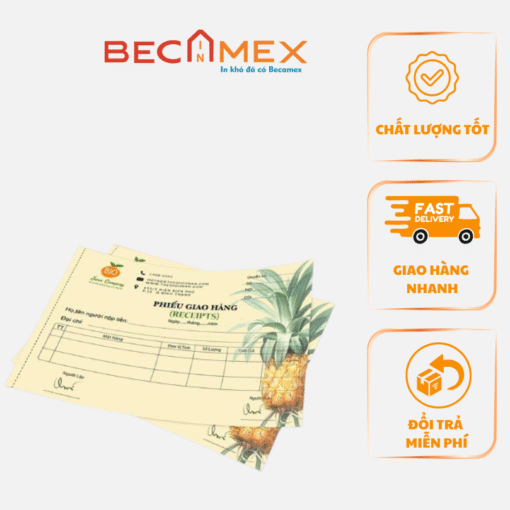 Biểu Mẫu Giao Nhận